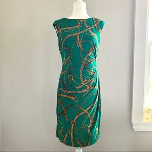 ⚓️ Green Ralph Lauren Dress Equestrian